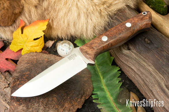 Bark River Knives: Bravo 1 - Natural Elder Burl