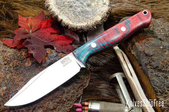 Bark River Knives: Gunny Sidekick - CPM MagnaCut - Hellfire Maple Burl #5