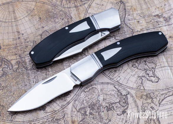 Begg Knives: Recurve - Slipjoint - Black G-10