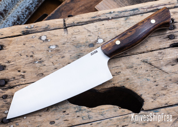 Lishen Knives: Bunka - Desert Ironwood - Brass Pins - LK08DJ008