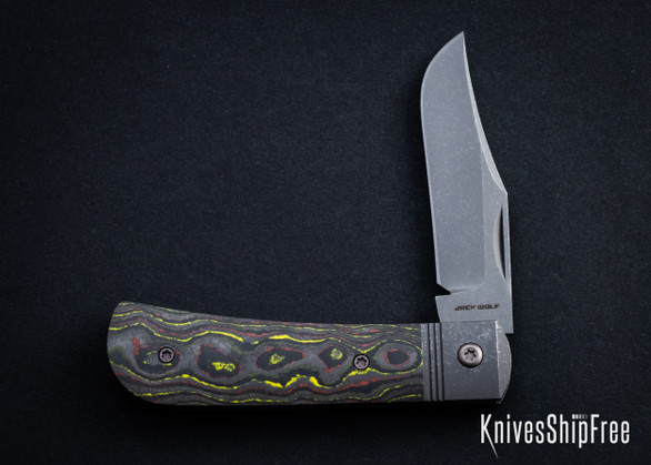 Jack Wolf Knives: Benny's Clip - Titanium Slipjoint - Bounty