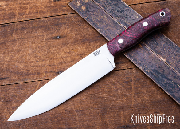Bark River Knives: Aurora III - CPM 3V - Hellfire Maple Burl #3
