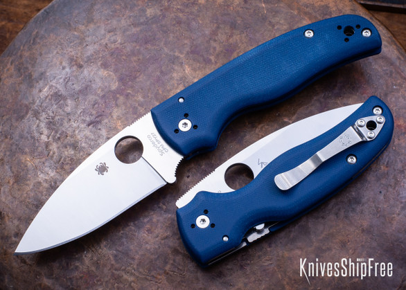 Spyderco: Shaman - Cobalt Blue G-10 - CPM-SPY27 - C229GPCBL
