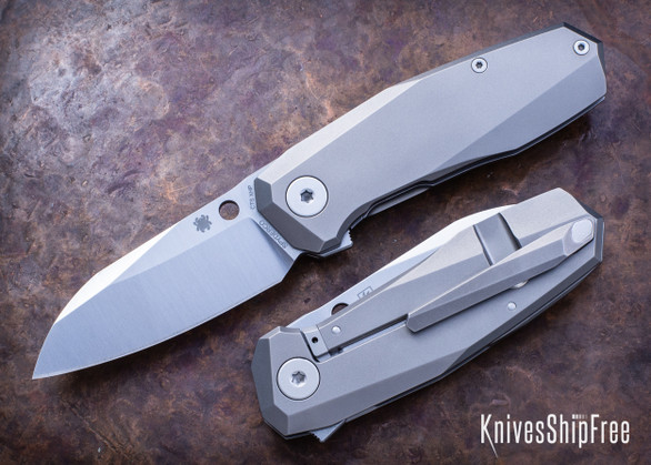 Spyderco: Techno 3 Flipper - Titanium Framelock - CTS-XHP - C158TIP3