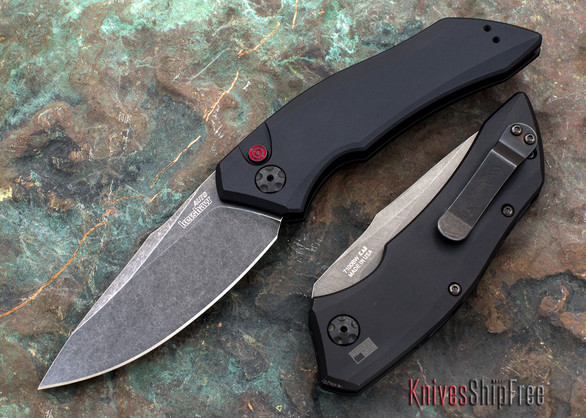 Kershaw Knives: Launch 1 - Blackwash - 7100BW - Damaged Box