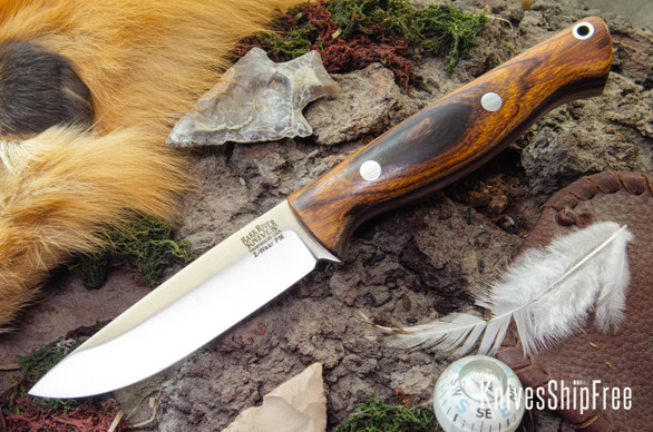 Bark River Knives: Gunny Hunter Z-Wear - Desert Ironwood - Red Liners #2