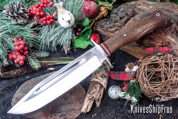 Bark River Knives: Teddy II - Moran Handle  - American Walnut #4