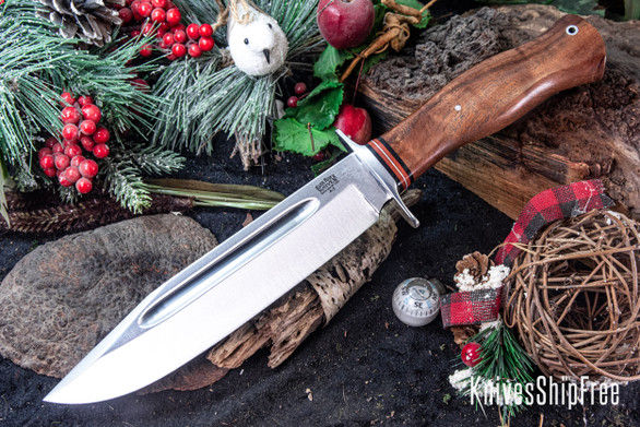 Bark River Knives: Teddy II - Moran Handle  - Eucalyptus Burl #3