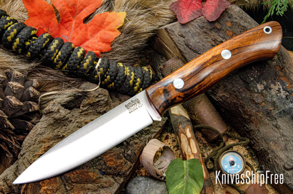 Bark River Knives: Aurora - CPM MagnaCut - Desert Ironwood - Red Liners #2