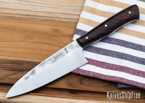 Muteki: 5.42" Petty - Arizona Desert Ironwood - White G-10 Liners - Hitachi White #1 Steel - #6015