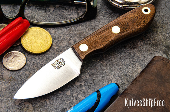 Bark River Knives: PSK - CPM 3V - American Walnut - Brass Pins #1