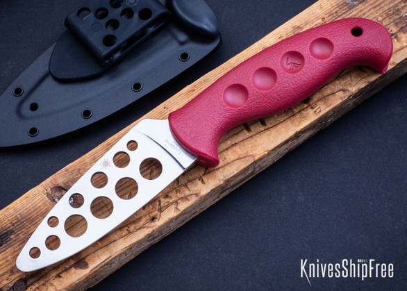 Spyderco: Temperance Trainer Fixed Blade - Red FRN - 420J2 Stainless Steel - FB05TRD