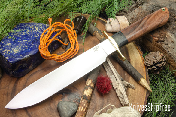 Bark River Knives: Mike Stewart Bowie - A2 - Eucalyptus Burl #6