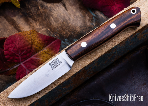 Bark River Knives: Little Creek - MagnaCut - Desert Ironwood - Red Liners #5