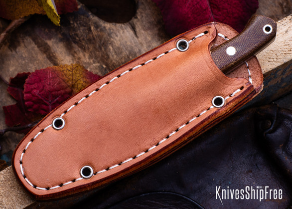 Bark River Knives: Little Creek - MagnaCut - Devil's Cut Voodoo Resin - Yellow Liner