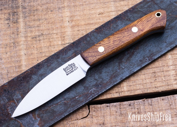Bark River Knives: Little Carver - MagnaCut - Desert Ironwood - Brass Pins #2