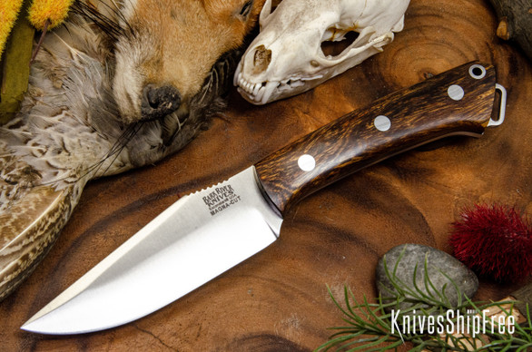 Bark River Knives: Yukon Skinner - MagnaCut - Desert Ironwood - Black Liners #4