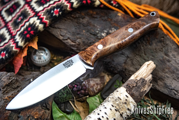 Bark River Knives: UP Gunny 3V - Natural Maple Burl #2