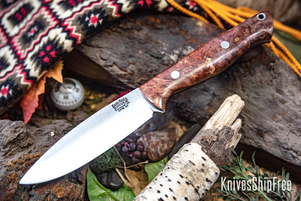 Bark River Knives: UP Gunny 3V - Cherry Maple Burl #1