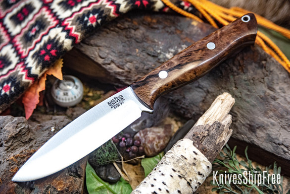 Bark River Knives: UP Gunny 3V - Natural Maple Burl #6