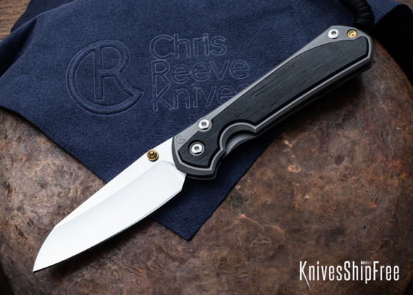 Chris Reeve Knives: Large Sebenza 31 - Bog Oak Inlay - CPM MagnaCut - Insingo - CR13HK111