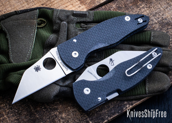 Spyderco: MicroJimbo Sprint Run - Compression Lock - Carbon Fiber - CPM-S90V