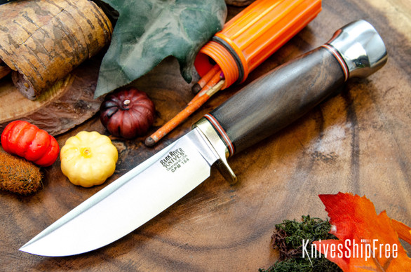 Bark River Knives: Mini Manitou - CPM-154 - Mesquite Burl #7