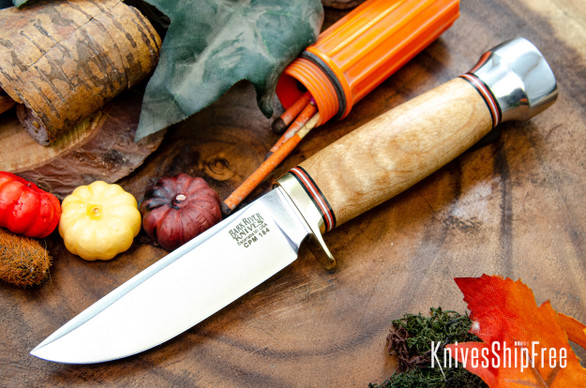 Bark River Knives: Mini Manitou - CPM-154 - Natural Curly Maple #2
