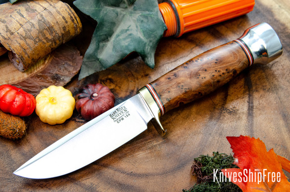 Bark River Knives: Mini Manitou - CPM-154 - Thuya Burl #2