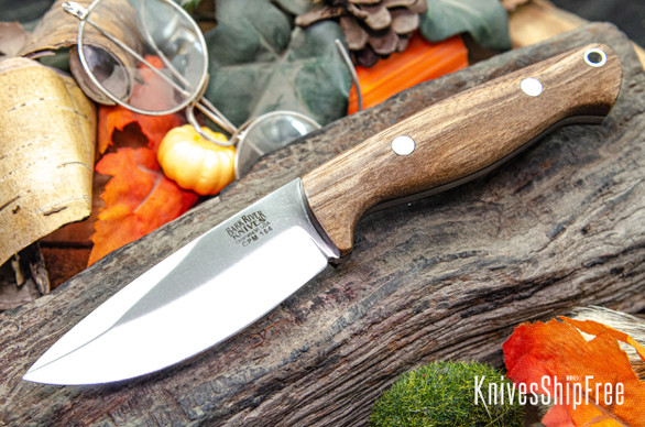 Bark River Knives: North Country EDC - CPM 154 - American Walnut - Black Liners #2