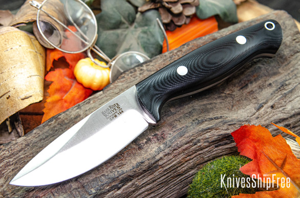 Bark River Knives: North Country EDC - CPM 154 - Black G-10