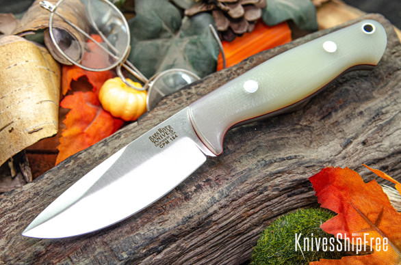 Bark River Knives: North Country EDC - CPM 154 - Dune G-10 - Red Liners