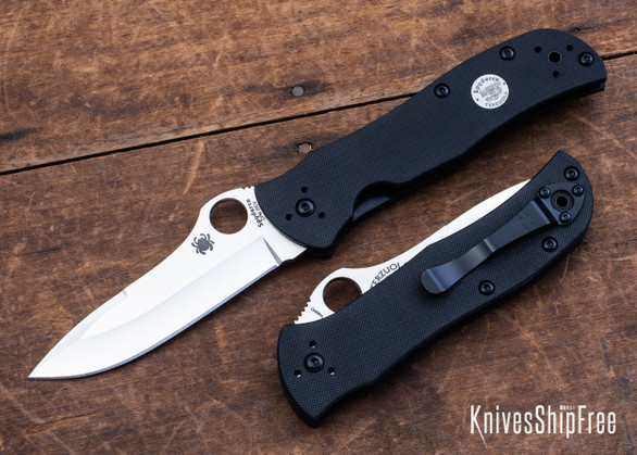 Spyderco: Starmate Sprint Run - Liner Lock - Black G-10 - CPM-20CV