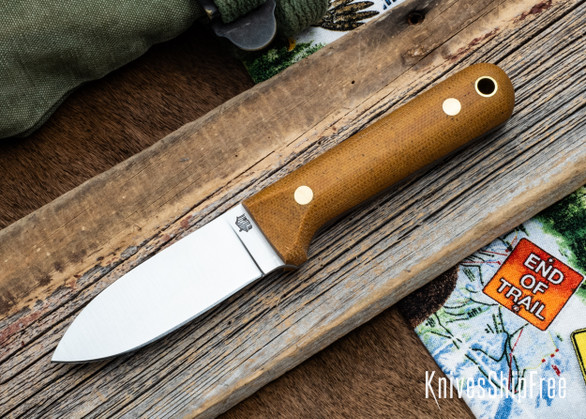 L.T. Wright Knives: Next Gen - Natural Canvas - Matte- A2 Steel - Fat Ground