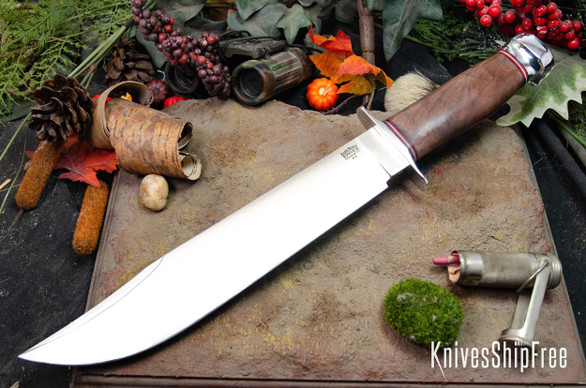 Bark River Knives: 1909 Bowie - Eucalyptus Burl #3
