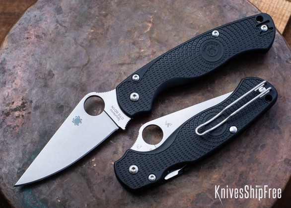 Spyderco: Paramilitary 2 Lightweight - Black FRN - CTS-BD1N - C81PBK2