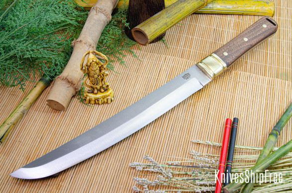 Bark River Knives: Tengu - CPM 3V - American Walnut - Black Liners #2