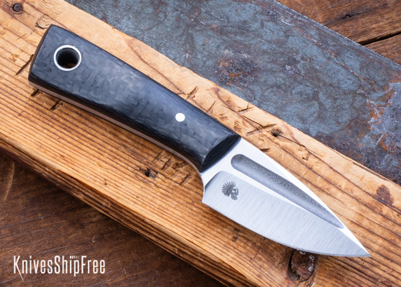 Bradshaw Blades: Biddie - Blacksite Carbon Fiber - D2 Tool Steel - BB22DL004