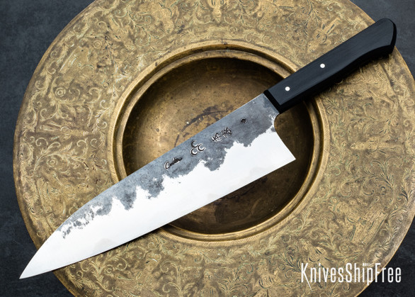 Carter Cutlery: 8.8" Perfect Kitchen - Ebony Wood