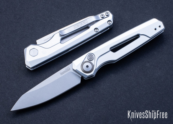 Kershaw Knives: Launch 11 Auto - Raw Aluminum - CPM-154 - 7550RAW