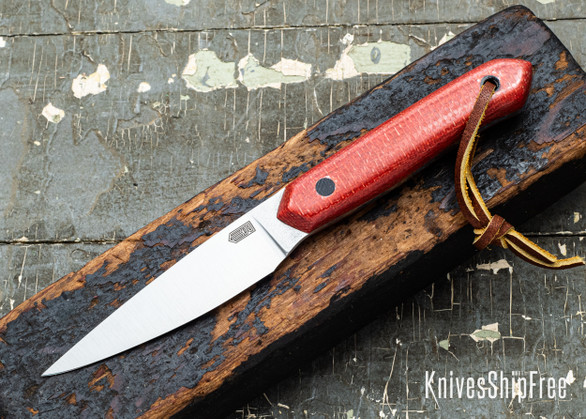 Bald Man Knife & Tool - Forager - Burnt Orange Burlap - Nitro V
