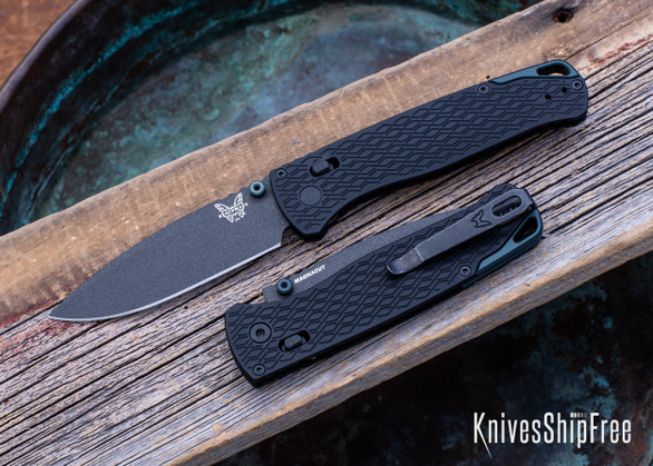 Benchmade Knives: 534BK Bugout Vapry - Black Aluminium - Black Cerakote MagnaCut - AXIS Lock (BM534BK)