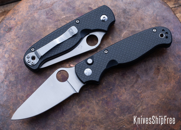 Spyderco: ButtonUp - Button Lock - Carbon Fiber - 8Cr13MoV