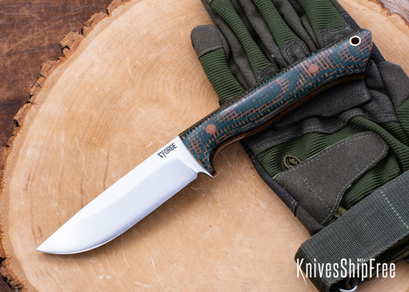 7Forge Knives: Artemis Hunter - Druid Burlap - Natural Canvas Liners & Pins - 52100