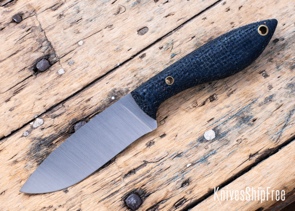 Riner Customs - Bull Run - Rough Navy Blue Burlap - Hollow Brass Pins - AEB-L