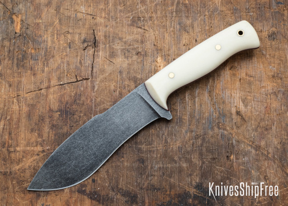 Riner Customs: Bushmaster - White Micarta - Red Liners - Brass Pins - Stonewashed