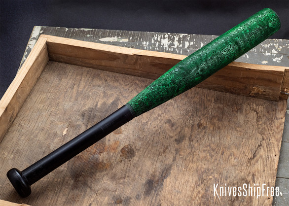 RMJ Tactical: 24" Maple Bat - Topographic - Green & Black