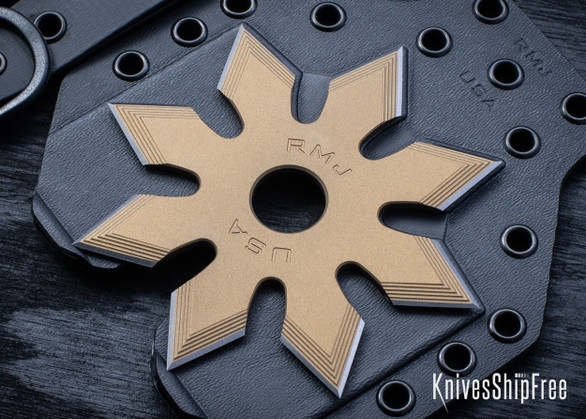 RMJ Tactical: Snowflake - 1075 Carbon Steel - Burnt Bronze Cerakote