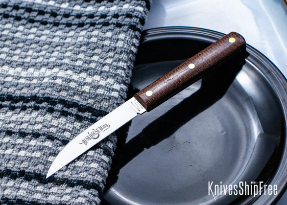 Great Eastern Cutlery: Bunkhouse Brand - Slicing Knife - Brown Burlap