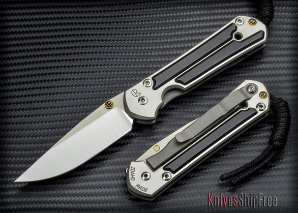 Chris Reeve Knives: Small Sebenza 21 - Gabon Ebony Inlay